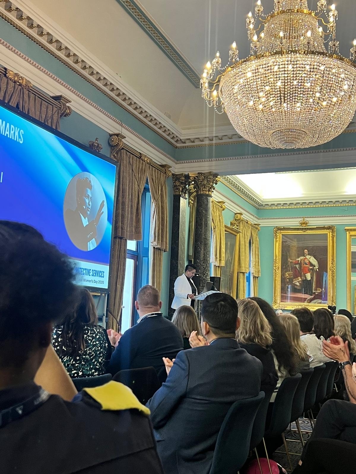 Satia Rai speaking at International Womens Day